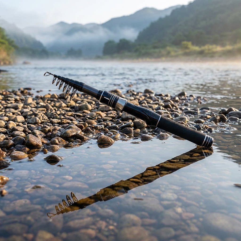 Ultra hafif teleskopik karbon  - Fishing Rod Telescopic incelemesi ve fiyatı